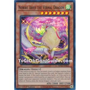 Nowru Aries the Vernal Dragon (Super Rare)