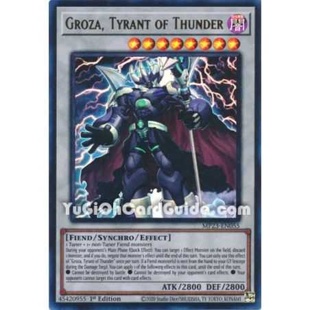 Groza, Tyrant of Thunder (Ultra Rare)