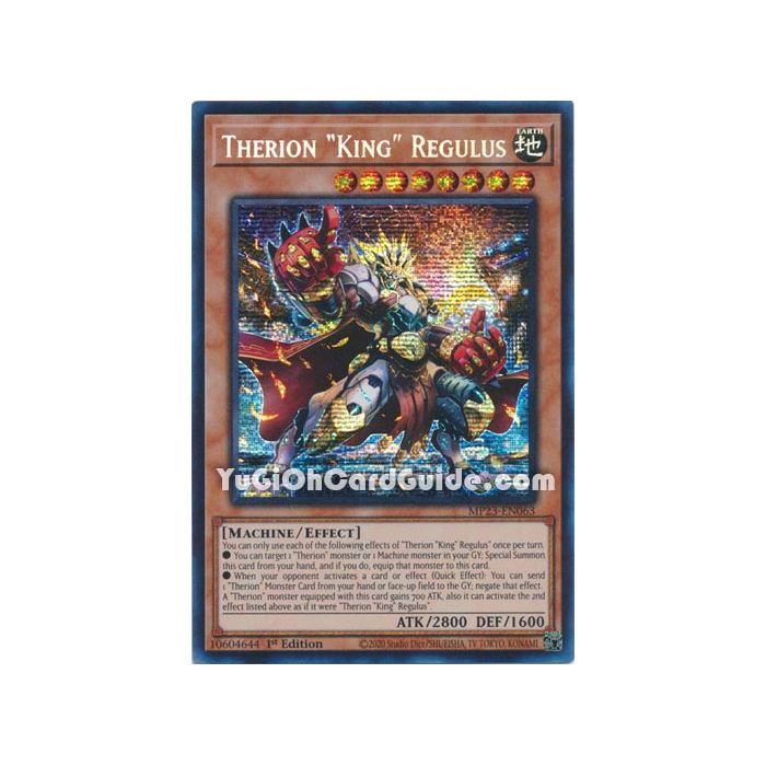 Therion "King" Regulus (Prismatic Secret Rare)