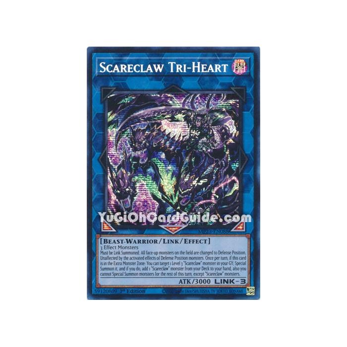 Scareclaw Tri-Heart (Prismatic Secret Rare)