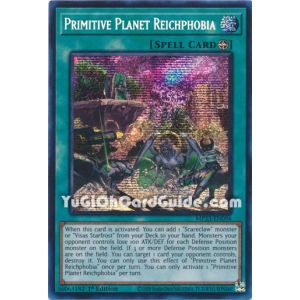 Primitive Planet Reichphobia (Prismatic Secret Rare)