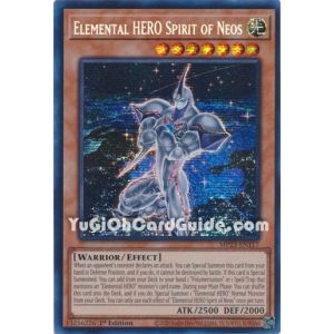 Elemental HERO Spirit of Neos (Prismatic Secret Rare)