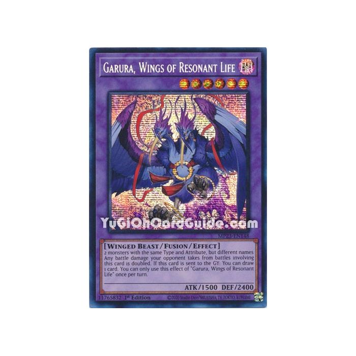 Garura, Wings of Resonant Life (Prismatic Secret Rare)