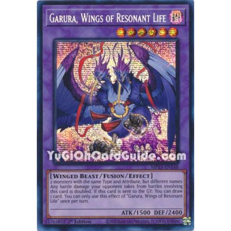 Garura, Wings of Resonant Life (Prismatic Secret Rare)