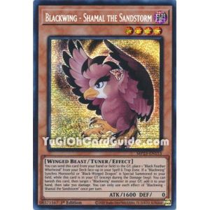 Blackwing - Shamal the Sandstorm (Prismatic Secret Rare)