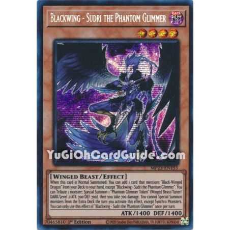 Blackwing - Sudri the Phantom Glimmer (Prismatic Secret Rare)