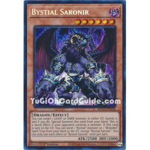 Bystial Saronir (Prismatic Secret Rare)