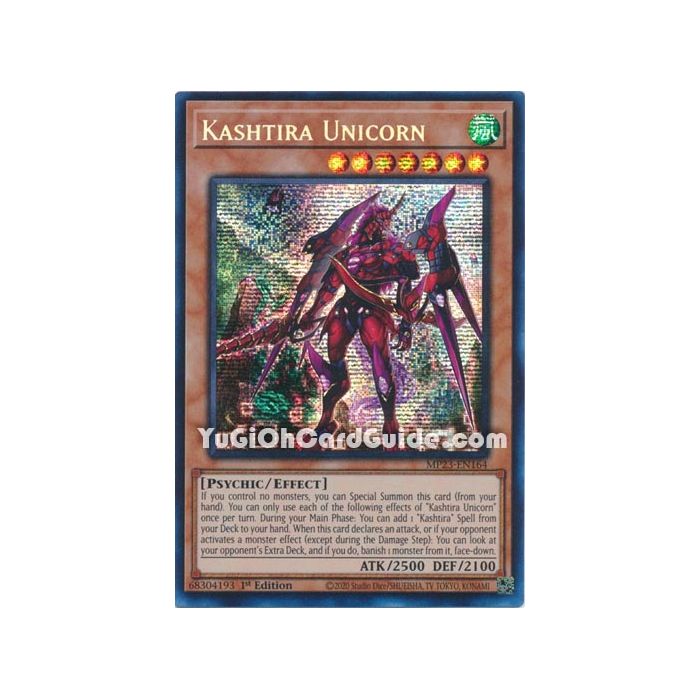 Kashtira Unicorn (Prismatic Secret Rare)