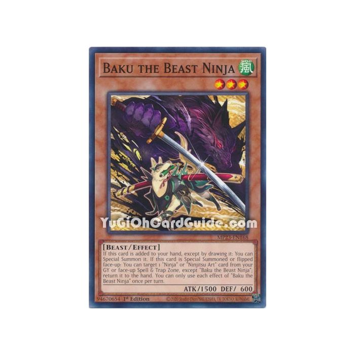 Baku the Beast Ninja (Common)