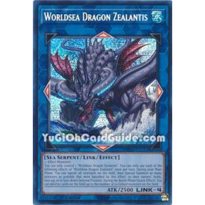 Worldsea Dragon Zealantis (Prismatic Secret Rare)