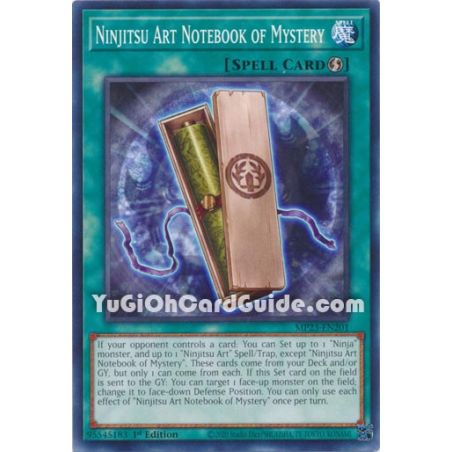 Ninjitsu Art Notebook of Mystery (Common)