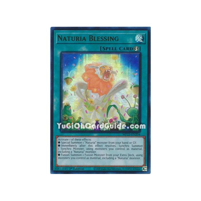 Naturia Blessing (Ultra Rare)