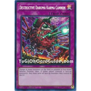 Destructive Daruma Karma Cannon (Prismatic Secret Rare)