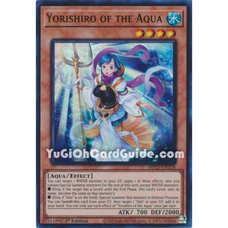 Yorishiro of the Aqua (Ultra Rare)