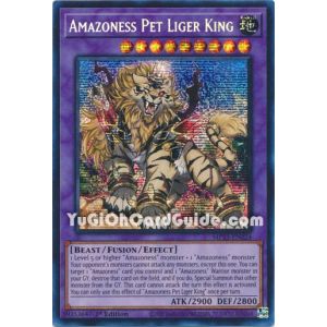 Amazoness Pet Liger King (Prismatic Secret Rare)