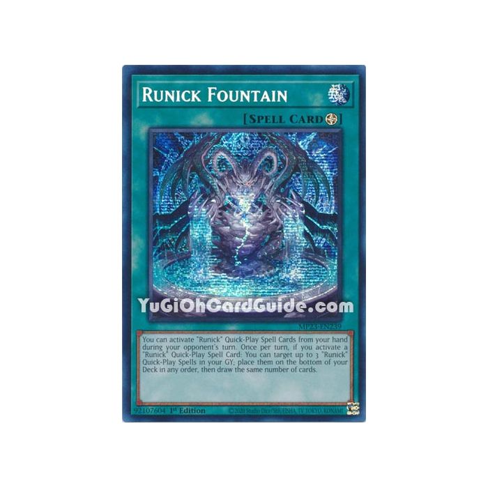 Runick Fountain (Prismatic Secret Rare)