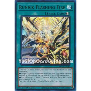 Runick Flashing Fire (Ultra Rare)