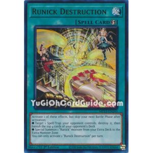 Runick Destruction (Ultra Rare)