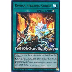 Runick Freezing Curses (Ultra Rare)