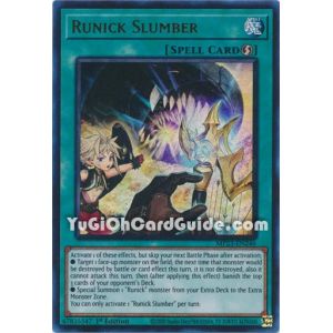 Runick Slumber (Ultra Rare)