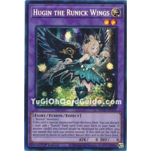 Hugin the Runick Wings (Prismatic Secret Rare)