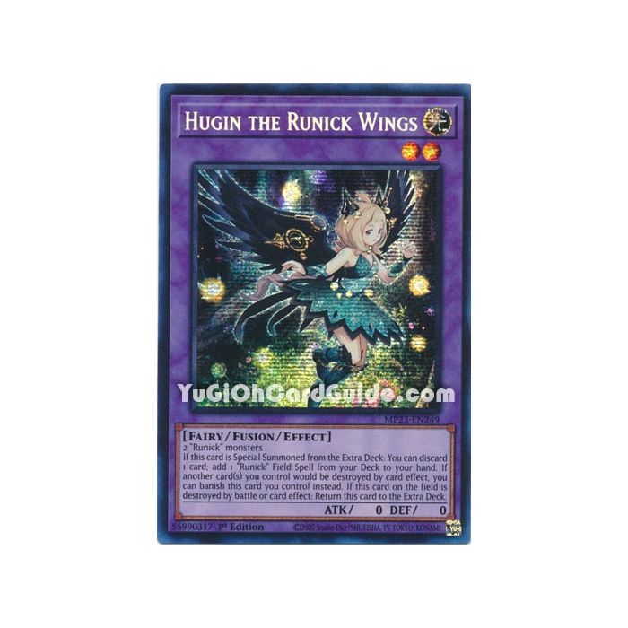 Hugin the Runick Wings (Prismatic Secret Rare)