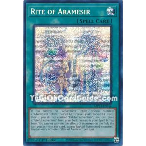 Rite of Aramesir (Prismatic Secret Rare)