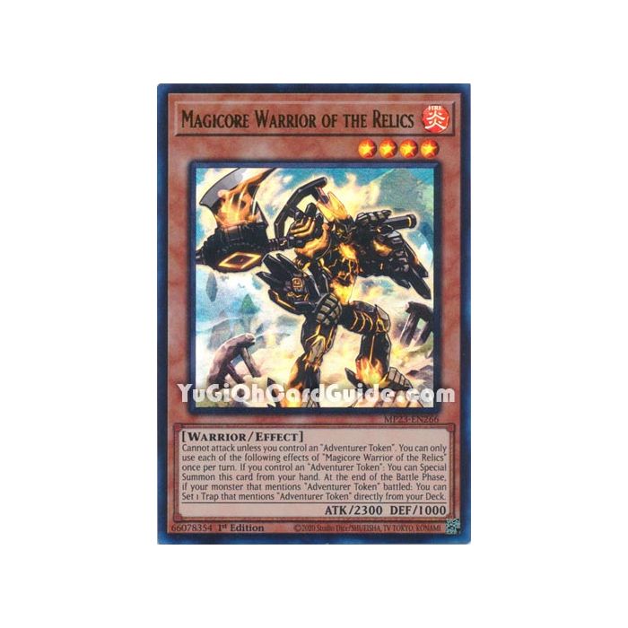 Magicore Warrior of the Relics (Ultra Rare)