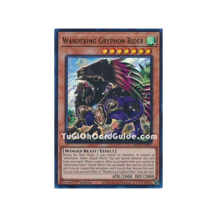 Wandering Gryphon Rider (Ultra Rare)