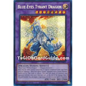 Blue-Eyes Tyrant Dragon (Prismatic Secret Rare)