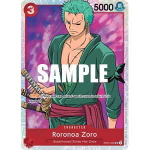 Roronoa Zoro (025)(Super Rare)