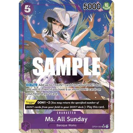 Ms. All Sunday Alternate Art 