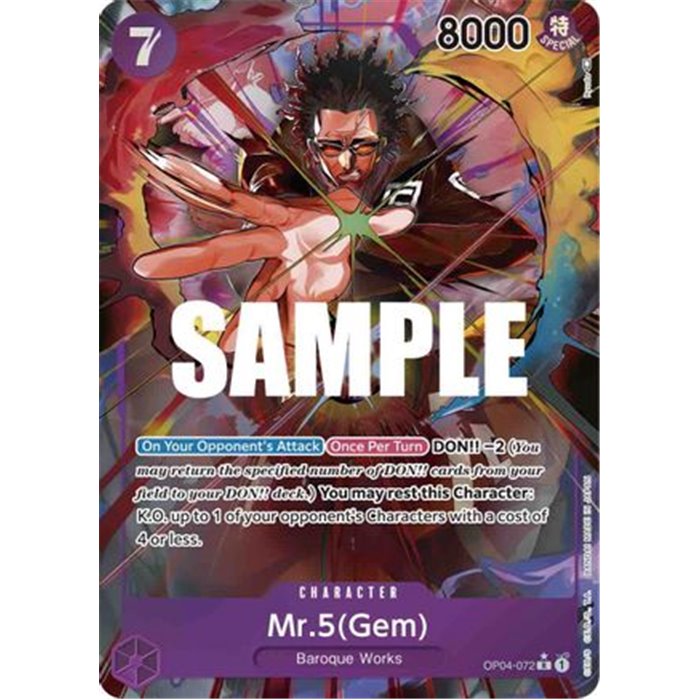 Mr.5 (Gem) Alternate Art 