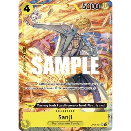 Sanji Alternate Art 