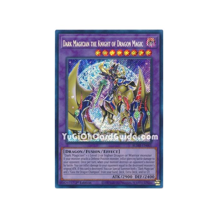 Dark Magician the Knight of Dragon Magic (Secret Rare)