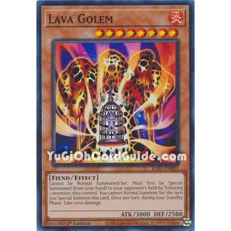 Lava Golem (Ultra Rare)