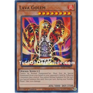 Lava Golem (Prismatic Ultimate Rare)