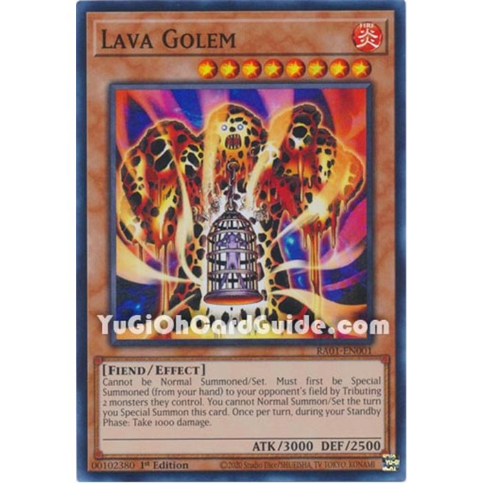 Lava Golem (Prismatic Collector Rare)