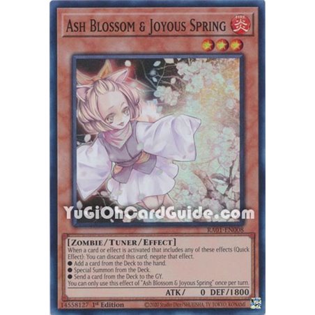 Ash Blossom & Joyous Spring (Super Rare)