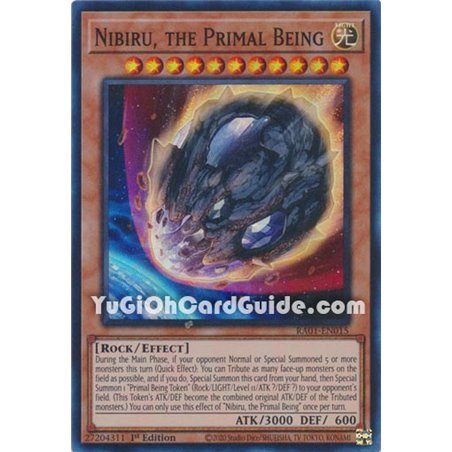 Nibiru, the Primal Being (Ultra Rare)
