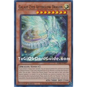 Galaxy-Eyes Afterglow Dragon (Super Rare)