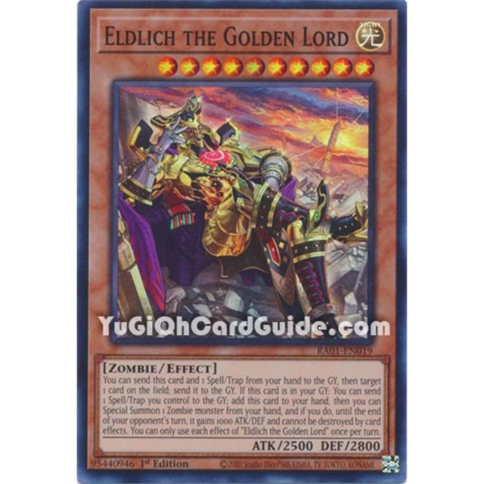 Eldlich the Golden Lord (Alternative Art) (Prismatic Collector Rare)