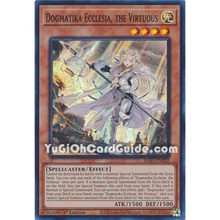 Dogmatika Ecclesia, the Virtuous (Prismatic Ultimate Rare)