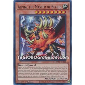 Alpha, the Master of Beasts (Super Rare)