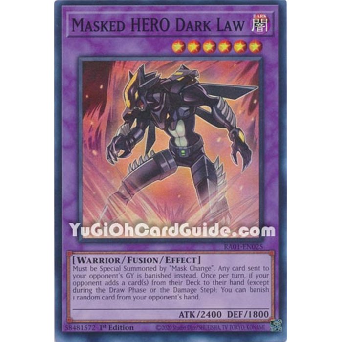 Masked HERO Dark Law (Super Rare)