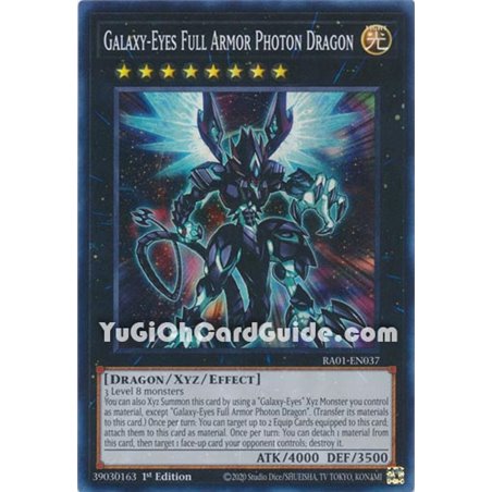 Galaxy-Eyes Full Armor Photon Dragon (Secret Rare)