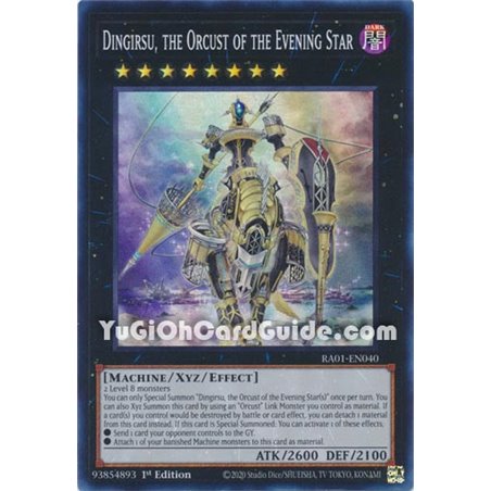 Dingirsu, the Orcust of the Evening Star (Secret Rare)