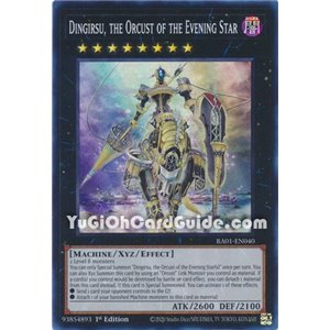 Dingirsu, the Orcust of the Evening Star (Platinum Secret Rare)