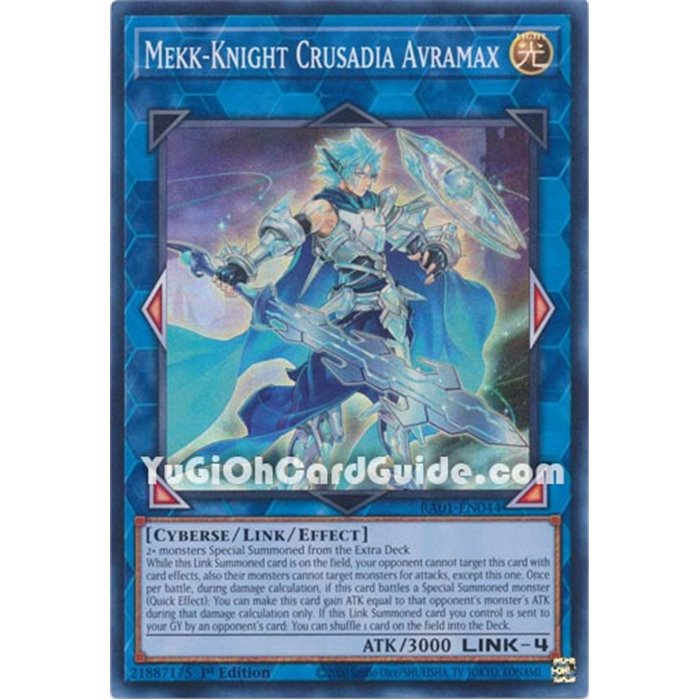 Mekk-Knight Crusadia Avramax (Secret Rare)