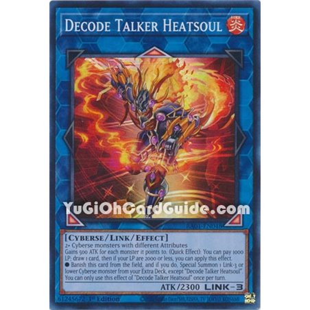 Decode Talker Heatsoul (Ultra Rare)